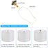 PATIKIL 38 30mm 1 Set (Pack 2) x Lamp Finials Caps Knob, Solid Brass Lamp Shade Top Decoration Screw Cap Nuts