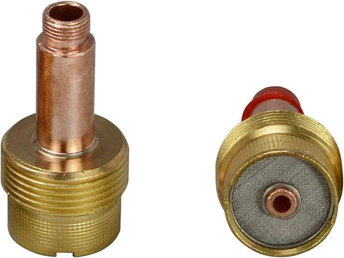 RIVERWELD Large Diameter TIG Gas Lens Collet Body Jumbo, 995795 (1/8 & 3.2mm) for TIG Welding Torch
