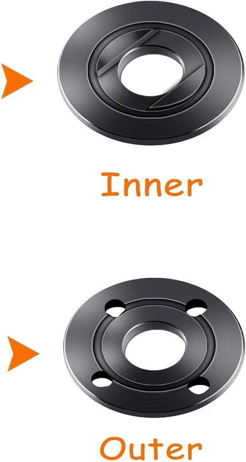 Podoy Grinder Flange Angle Wrench Spanner, Metal Lock Nut for Milwaukee, Makita, Bosch, Black & Decker, Ryobi