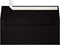 LUXPaper #9 Slimline Invitation Envelopes, Peel & Press, 3 7/8" x 8 7/8", Black Linen, 80lb. Text, 50 Qty