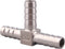 Stainless Steel 1/2" Hose Barb, 3 Way Tee T Shape Union Barbed Splitter Fitting