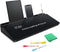 Glass Desk Whiteboard, Small Dry Erase Board with Storage Drawer, Desktop Organizer for Office Accessories, School