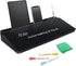 Glass Desk Whiteboard, Small Dry Erase Board with Storage Drawer, Desktop Organizer for Office Accessories, School