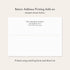 5.5x4.25 Folded Sympathy Thank You Cards - Greenery and Leaves Design, Personalized Memorial Notes, Custom Name Funeral