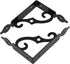 Luomorgo 10 5.4 Inch, Pcs L Bracket Decorative Shelf Brackets, Wall Mounted L Shape Floating Shelf Bracket Heavy Duty