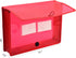 Expanding File Folder Document Organizer, Elastic Cord & Button Closure, Letter Size, 2.8" Expansion, 5 Pack for Home