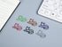 Cat Lover Gifts for Women, Cat Sticky Notes Set, Cat Paper Clips, Office Supplies for Cat Lovers, Book Annotation