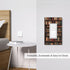 ZSUUGJ Library Bookshelf Outlet Covers Decorative Switch Wall Panel, Light Switch Cover Plate Suitable For Living Room