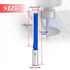1Pc Set 1/2 3" Length,1/2" Extra Long Straight Router Bit Shank,Carbide Tipped Double Flute Straight Bit Dado Straight