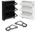 2pcs Shoe Rack Hardware Tilt Out Shoe Cabinet Hinges - Furniture Replacement Accessories for DIY Repair Living Room