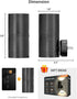 Likelgn 2 Pack Dimmable Night Light Plug into Wall, LED Nightlight with Dusk to Dawn Sensor, Soft White Glow