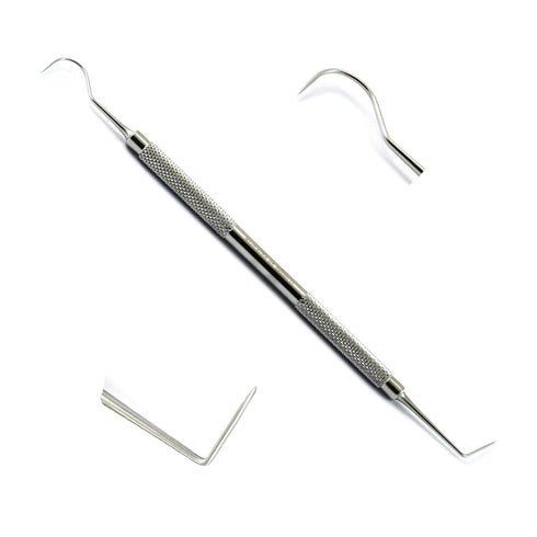 DirectInstruments Dental Explorer 23/6 Probe Double Ended Hook Endodontic Diagnostic Pick Caries Calculus