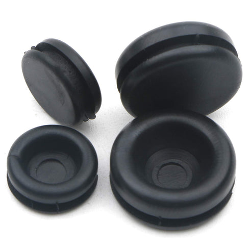 125Pcs Rubber Grommet Assortment Kit, 18 Different Sizes, Washers for Wiring, O-Ring Set for Plumbing