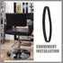 41.5cm DOITOOL Salon Chair Rubber Base Ring Gasket Floor Ring Protector for Styling Accessory Salon Equipment Floor Pad