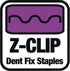 DTF - Z Clip for Hot Staper (DF-800ZC50)