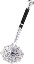 Hollow Round Pen Holder Signing Pen Set, Big Diamond Crystal Pen for Wedding, Graduation Office (Black Ink)