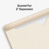 Smead File Jacket, Reinforced Straight-Cut Tab, 2" Expansion, Letter Size, Manila, 50 Per Box