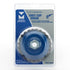 Mercer Industries 189030 - 4" x 5/8"-11 Knot Cup Brush, .020 Carbon Steel Wire for Cleaning
