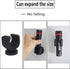 Pmsanzay 4 PackTwo Magnetic Base Mount, Flashlight Mounting Brackets, Strong magnets and Flexible clamp, Round Base