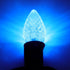 C7 LED Christmas Light Bulbs - 25 Pack Blue - 0.5W for Outdoor String Lights, Holiday Decoration