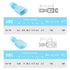 MCIGCIM (200 Pcs) 16-14 Gauge Spade Disconnect Wire Connectors, Fully Insulated Male Female Nylon Quick Crimp Terminals