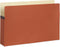 Blue Summit Expanding File Pockets, Legal Size, 3.25” Expansion, Redrope – 10 Folders