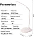 LED Table Lamp, Portable Eye-Protected Flexible Gooseneck Small Desk Light for Dorm, Study, Office - USB or Battery