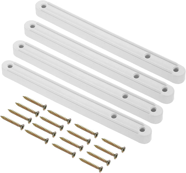 uxcell Drawer Slides, 8Set 180mm - Plastic Drawer Rails with Screw, Side