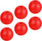 Threaded Ball Knobs (40mm/1.57") 6Pcs, Plastic Ball Lever Knob with M12 Female Thread Iron Insert