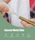 Metal Glue for Bonding - Instant Super Glue for Metal, Stainless Steel, Aluminum Alloy, DIY Craft, and More