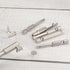 4pcs TT45 Star 7 Point Screwdriver Bit, 1/4" Hex Shank, 2" Length, Magnetic Security Torx Power Tool