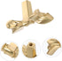 Gatuida Brass Decorative Bow Knobs for Cabinets Adorable Hardware Handles for Wardrobes Shoe Cabinets Bedside Tables