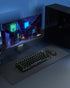 Black Shark Gaming Mouse Pad Desk Mat, 31.5” x 11.8” x 0.15”, Superfine Fiber Surface, Non-Slip Rubber Base for Gamers