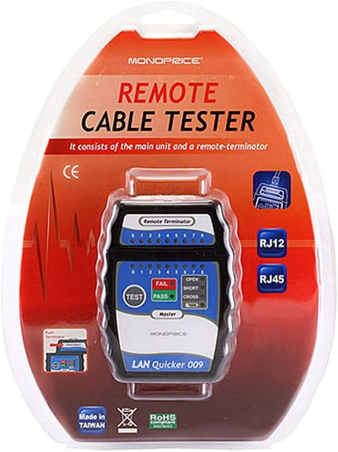 Monoprice Quick RJ-45 Network Cable Tester (108130)