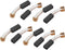 uxcell 9Pcs CB-408 Motor Rotary Power Tool Carbon Brush 19mm x 8mm x 6mm