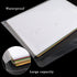 EOOUT 50pcs Clear Plastic Envelopes with Button Snap Closure, Waterproof Poly Folder for A4 Letter Size Documents