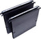 Ultimate Office MagniFile Hanging File Folders, Black, 1" Box-Base, Set of 2