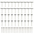 Rocaris 60 Pcs Wire Brushes Set, Steel Wire Wheels Pen Brushes Kit for Rotary Tool Accessories