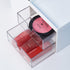 LETURE Office Desk Organizer with Drawer - Business Card/Pen/Pencil/Mobile Phone/Stationery Holder, White