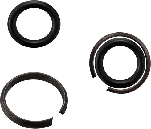 10 Packs 1/2" Impact Wrench Socket Retainer Rings with O-ring, Replacement Parts Compatible with IR, Snap-On, Chicago Pneumatic, Florida Pneumatics, and Air Cat Electric and Pneumatic Air Wrench by A.I.FORCE