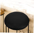 TOPPERFUN Rotating Stool Replacement Seat Cover Wear-Resistant Pu Round Cushion for Bar and Dining Use Soft Sponge