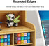 Wooden Desk Organizer, Large Capacity DIY Pen Holder Storage Box for Office, Home, School Supplies