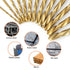COMOWARE Left Hand Drill Bit Set, 13 Piece M2 HSS with Titanium Nitride Coating, SAE (1/16" - 1/4")