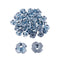 Eowpower 30 Pieces 4 Pronged Zinc Plated Tee T Nut, 3/8"-16 x 7/16 inch
