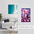 HTSAHKV 3 5 Inch Pink Dragon Flower Wall Plate Light Switch Cover Single Gang Outlet Faceplate Print Plate Cover X
