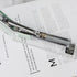 Mint Green Desk Stapler, Large Capacity Non-Slip Clear Acrylic Body, No-Jam Desktop Stapling Tools for Office Home