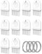 Paper Towel Dispenser Key, 10-Pack Toilet Paper Dispenser Key Universal