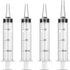 Frienda Large Plastic Syringe 4 Pack, Measuring Syringe Tools for Dispensing Multiple Uses (30 ml)