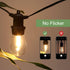 DGE S14 Replacement LED Bulb, 2 Pack, 1.5 Watt, Shatter-Proof and Waterproof
