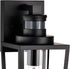 13.75 Edvivi Outdoor Wall Lights Exterior, Dusk to Dawn Motion Sensor Outdoor Lighting Fixture, Matte Black Waterproof